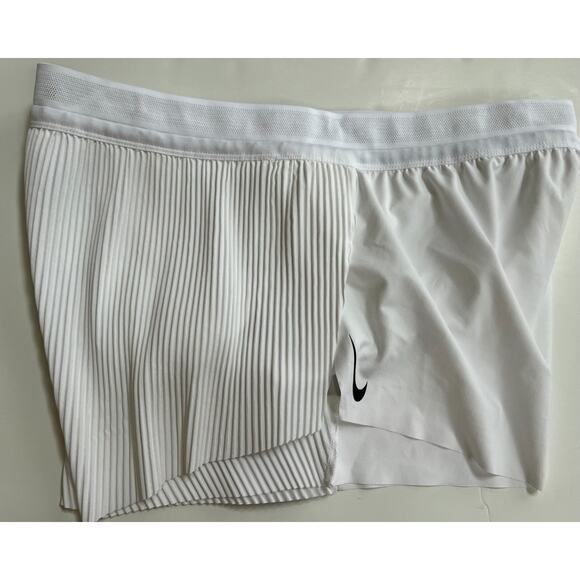 Nike Women's Dri-Fit Adv Aeroswift 3" Running Shorts FN2328-100 White XL NWT - Picture 10 of 16